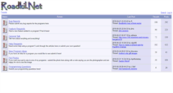 Desktop Screenshot of forums.roadkil.net