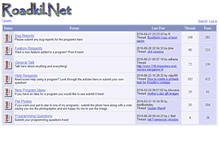 Tablet Screenshot of forums.roadkil.net